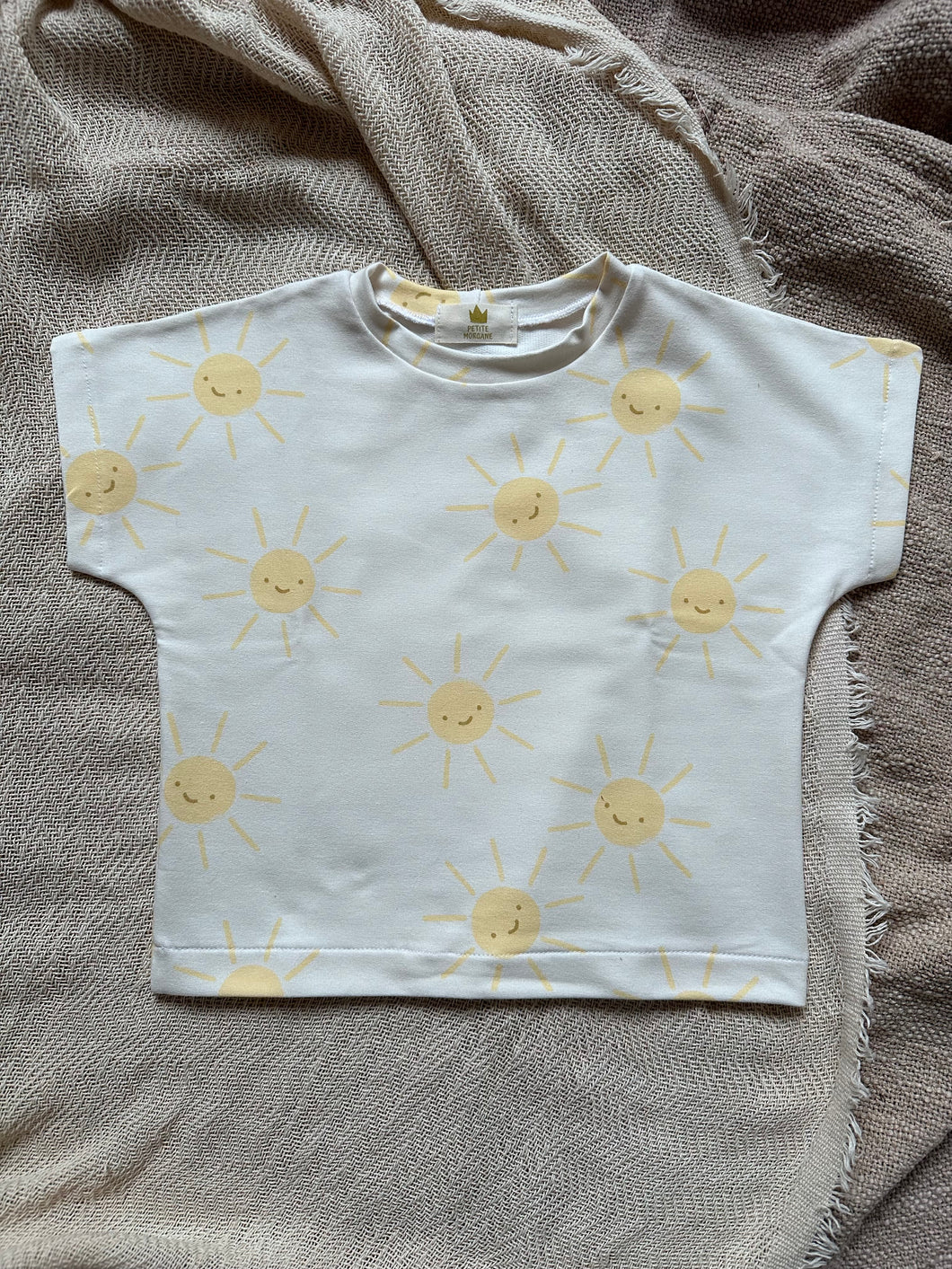 Oversized T-Shirt Smiley Sunshine