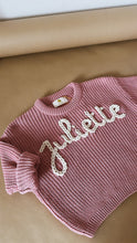 Load image into Gallery viewer, Oversized Knitted Sweater Pink
